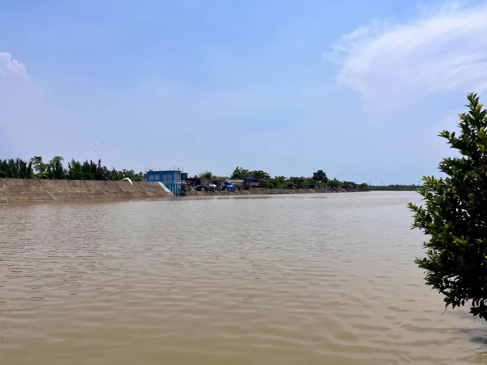 The Wawa River in Bocaue during the students’ visit