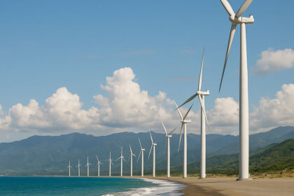 Ilocos travel guide – Bangui windmills along the coast