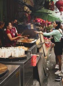 Manila nightlife - street food