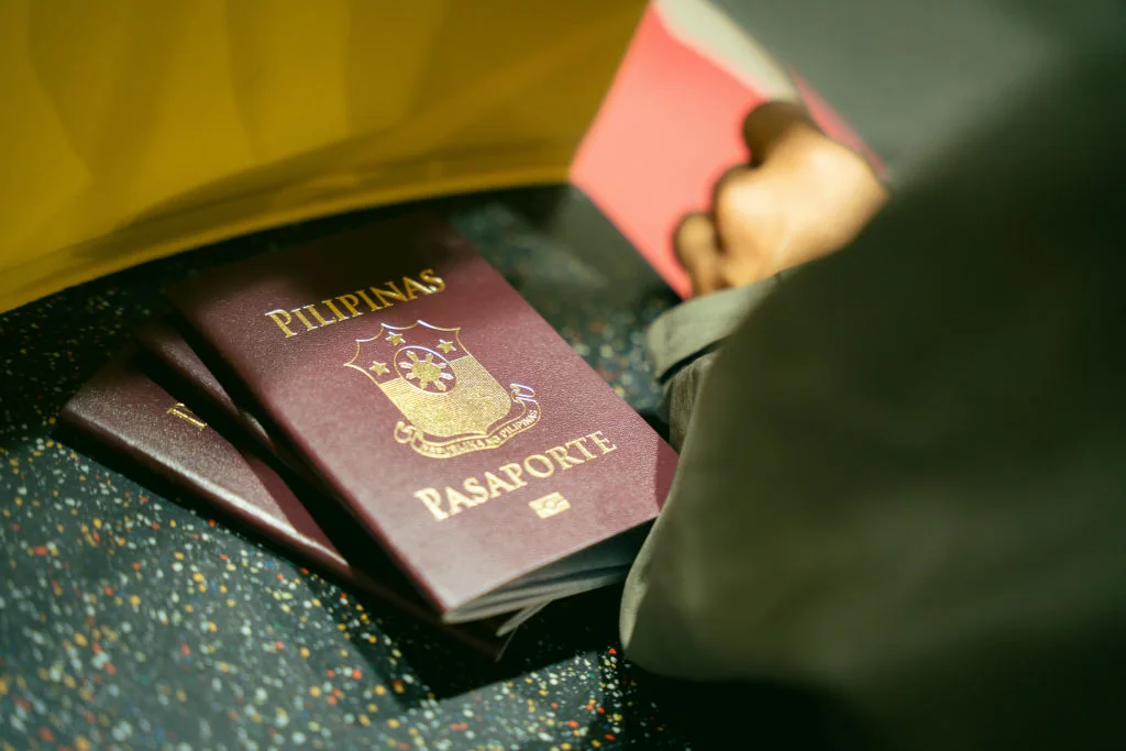 Airport arrivals showing Philippines entry requirements