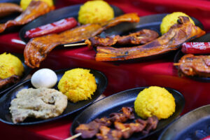 filipino street food - sizzling plate