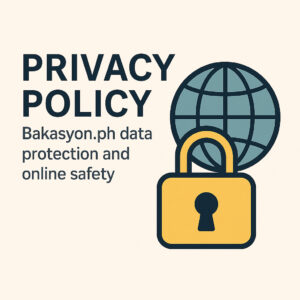 Privacy Policy Bakasyon.ph data protection and online safety
