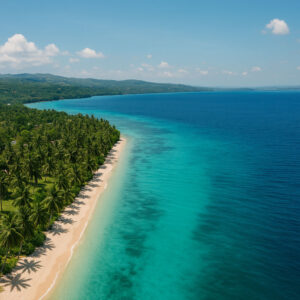 samal beach scene for Davao travel guide