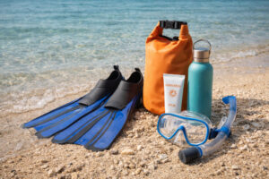 Beginner safety gear setup for adventure travel Philippines snorkeling