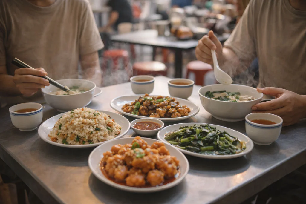 Bakasyon meaning reflected in a Manila food neighborhood meal