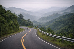 Transcentral Highway ridge road in Balamban for Cebu mountain escapes