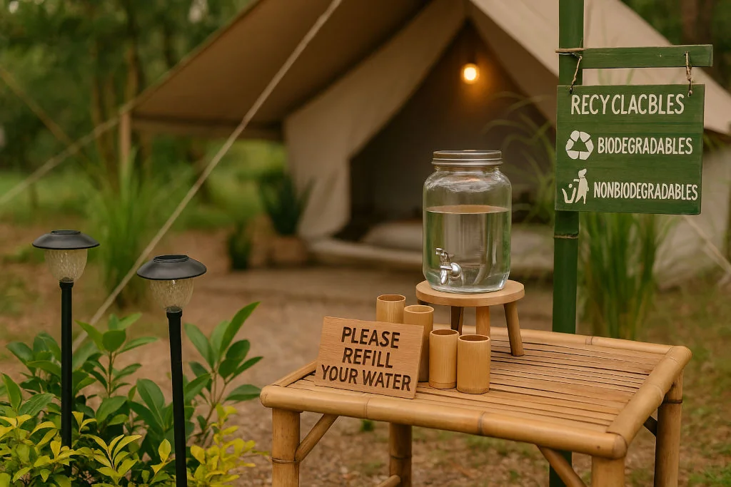 eco-friendly glamping in the Philippines details