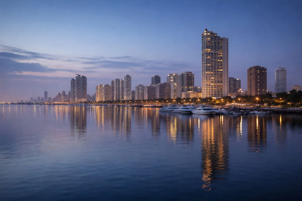 Calm Manila skyline for a New Year reset in the happy new year philippines mood
