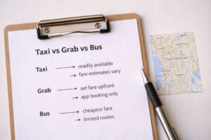 Transport decision checklist for a Manila airport survival guide