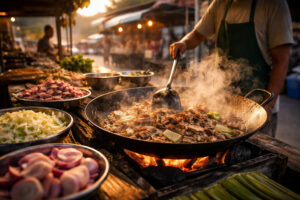 Pangasinan street-food scene featuring northern heritage flavors