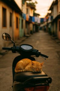 Small street detail noticed on a no-expectation travel walk