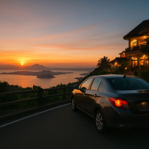 Tagaytay sunset side trip during a Cavite heritage road trip