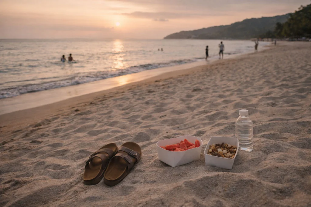 Quick weekend getaway from Manila with a calm beach reset at golden hour