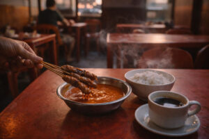 Zamboanga food guide satti breakfast ritual in the early morning