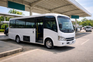 Panglao airport to Alona Beach airport bus option from Panglao Airport