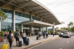 Bacolod airport check-in for Luzon flight in bacolod to la union route