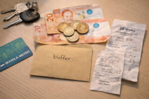 bakasyon planning budget buffer envelope for snacks parking and surprise expenses