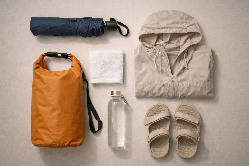 Rainy season-ready packing essentials for bakasyon vs staycation short breaks