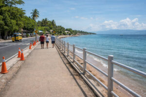 Daytime walking route near Basdiot Moalboal for free things to do in Moalboal on a low-key rest day