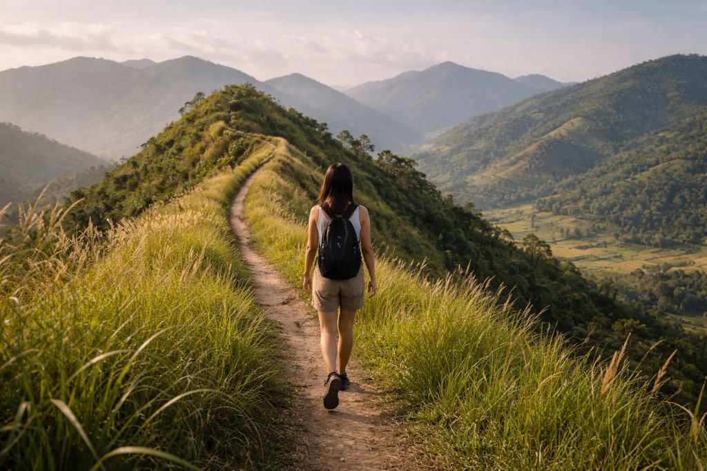 Beginner-friendly hike in the Philippines with open views and relaxed pace for beginner hikes Philippines