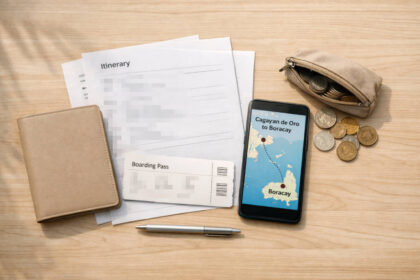 Cagayan de Oro to Boracay travel planning checklist