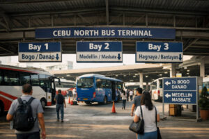 Cebu North Bus Terminal for Maya buses in cagayan de oro to malapascua route