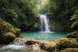 Cebu and Bohol itinerary loop South Cebu waterfall day trip scenery for itinerary planning