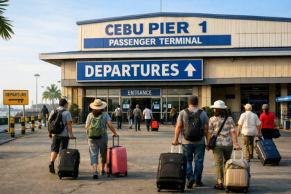 Cebu City to Bohol ferry departure at Cebu Pier 1 passenger terminal