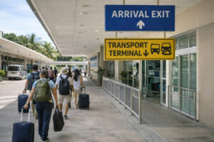 Caticlan Airport arrival steps for Davao City to Boracay transfers