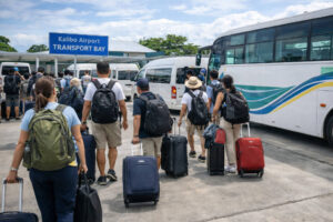 Kalibo Airport transfer options for Davao City to Boracay via Kalibo