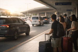 Davao City to Siquijor ground transfer scene from Mactan-Cebu airport to Cebu City pier