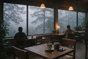 Baguio cool-climate remote work vibe with cafés, digital nomad cities Philippines