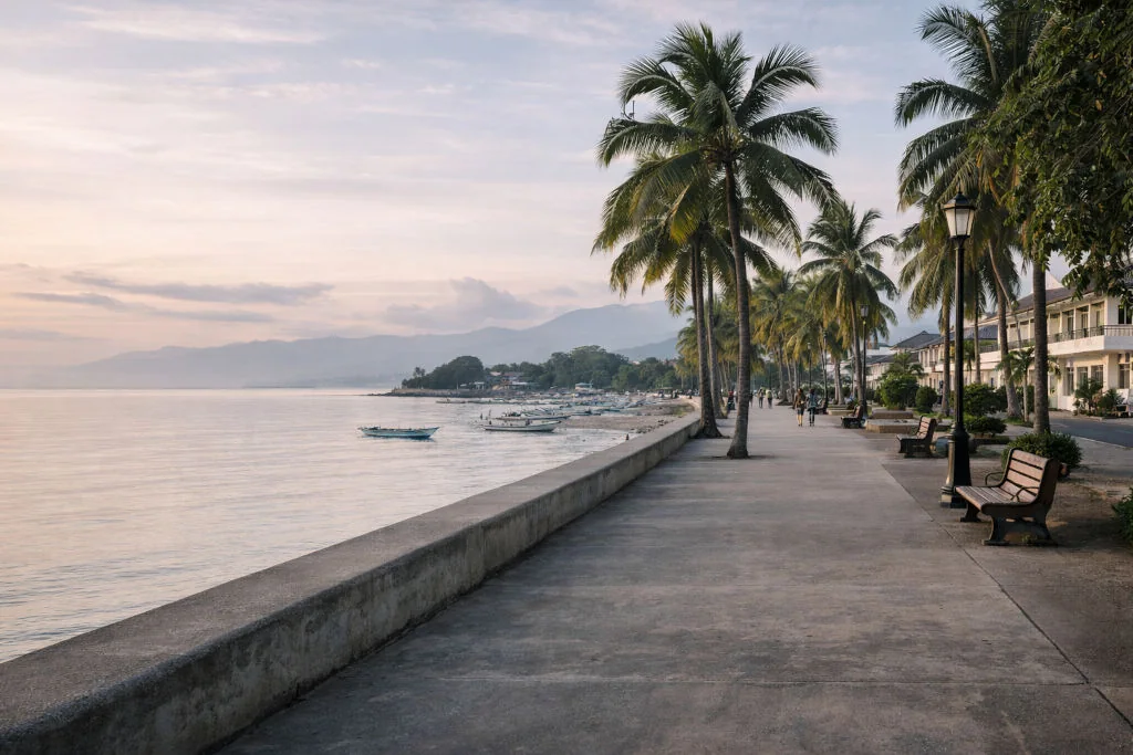 Dumaguete slow-living routine for remote workers, digital nomad cities Philippines