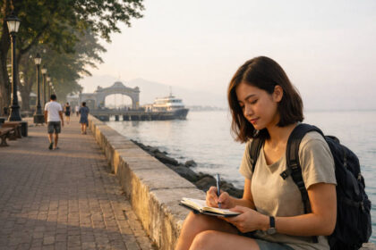 Calm morning at Rizal Boulevard for a dumaguete itinerary 3 days with buffers