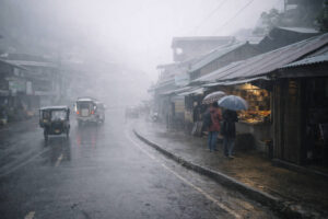 Fog and rain planning in Banaue for free things to do in banaue