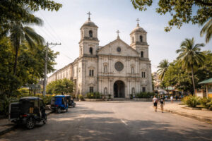 Church visit option for free things to do in la union in daylight