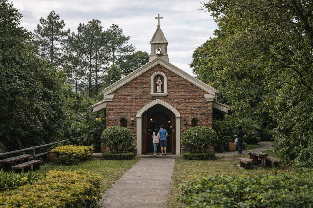 free things to do in Tagaytay quiet chapel stop for a low-key break
