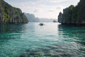 Bacuit Bay Limestone Cliffs In El Nido, Palawan for How Many Days In El Nido planning