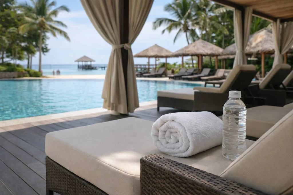 Buffer day idea in Mactan with shaded rest time at a resort