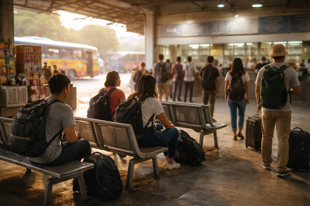North or South Bus Terminal vibe for how to get around cebu city day trips