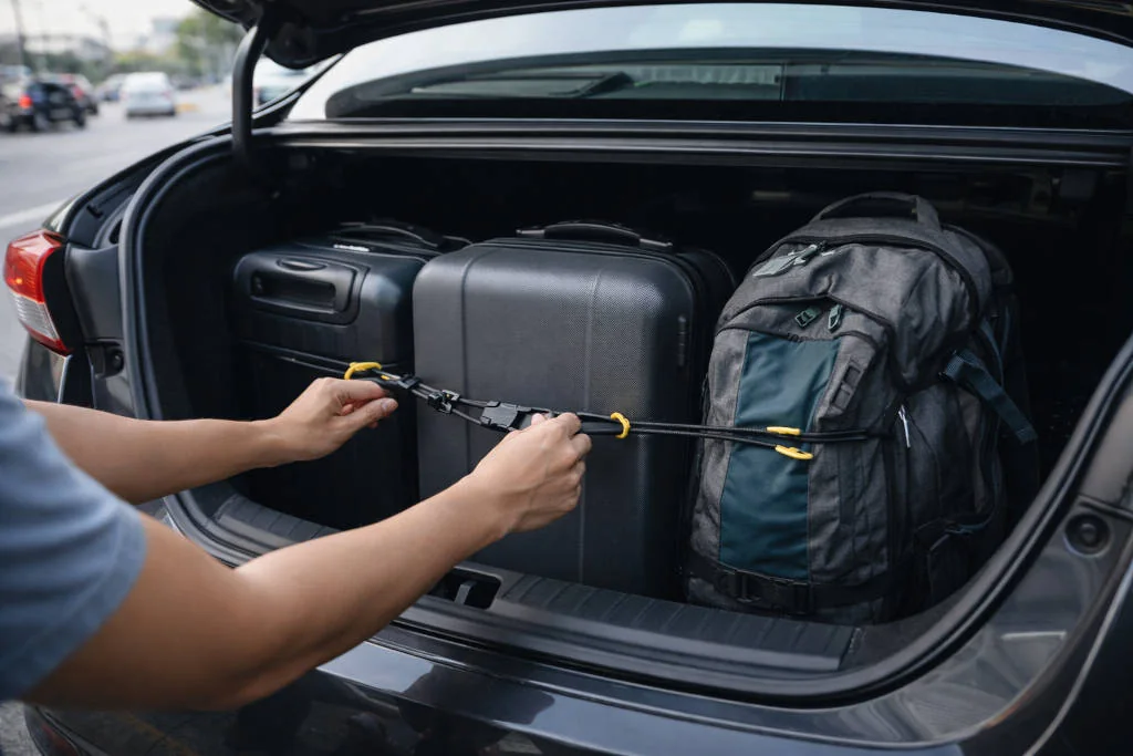 Luggage-ready car ride option for how to get around cebu city