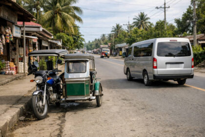 How To Get Around Zambales: Tricycles, Vans, And Local Transport how to get around Zambales with local transport options showing a tricycle and van