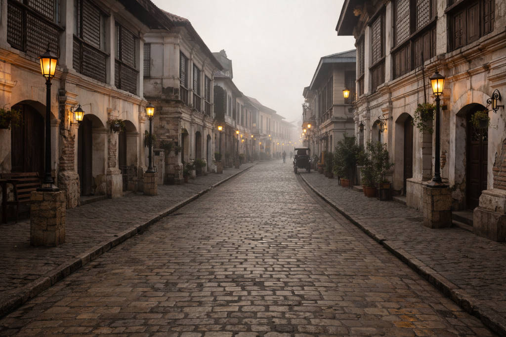 how to get to Calle Crisologo by entering the heritage street in Vigan City