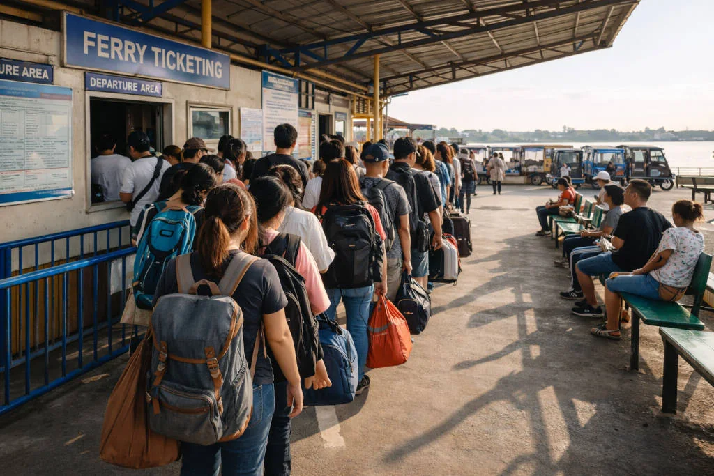 Wharf timing and ticketing buffer for Guimaras day trip from Iloilo City