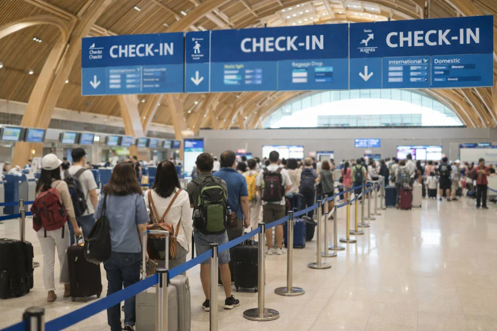 Mactan-Cebu International Airport check-in buffer for Cebu City to Bacolod