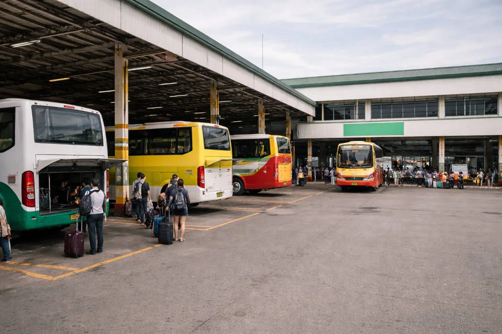 malapascua weekend trip starting point at Cebu North Bus Terminal for road transfers