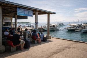 malapascua weekend trip transfer point at Maya Port for boat crossings