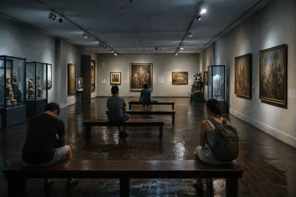 Manila bakasyon guide cool indoor reset in Manila inside a quiet museum hall