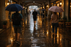 Manila bakasyon guide rain-proof Manila plan on a covered indoor route