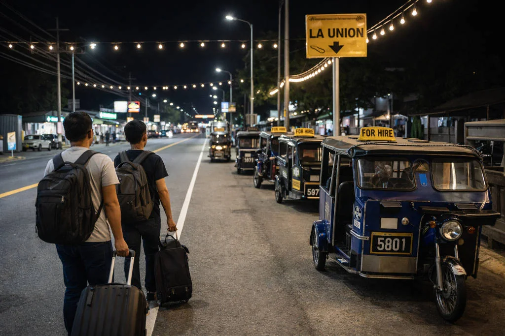 safer last-mile pickup plan after arriving in manila to la union